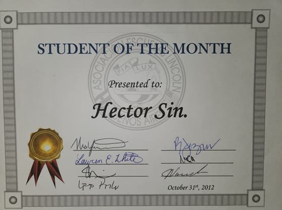 수상 증빙 이미지 student_of_the_month.jpg